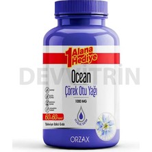 Ocean Çörek Otu Yağı 60+60 Tablet Soğuk Sıkım Kapsül 1000 MG
