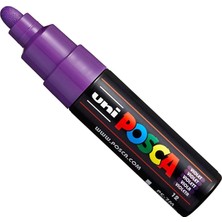 Nzm Store Uni Pc-7m Boya Marker Sanat Kalemleri - Büyük Kurşun Ucu 4,5-5,5 mm - 15 Renk - 2017 Için Yeni - Mor