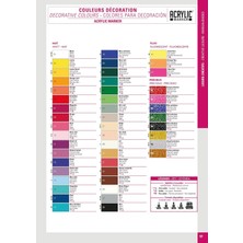 Nzm Store 205858 Akrilik Bazlı Çok Amaçlı Markör, 4mm