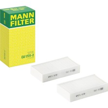 Nzm Store Mann-Fılter Cu 1721-2 Kabin Hava Filtresi - Partikül Filtresi