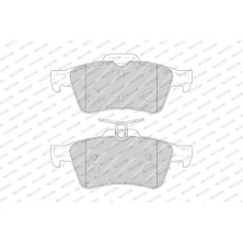 Nzm Store Fren Balatası Arka Opel Gt, Signum, Vectra C, Peugeot 508, 508 Sw, Renault Laguna Iıı, Citroen C5, Saab 9-3, Jaguar S-Type, Xf, Xj, Xk 8, Xk FDB1766