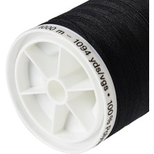 Nzm Store Enthältl Gewinde, Polyester, Schwarz, 1000 M