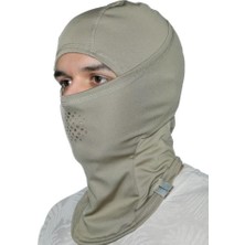 Nzm Store Polarlı Kar Maskesi Kadın&erkek Balaklava, Bej