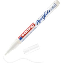 Nzm Store 5300 Akrilik Markör Ince - Beyaz - 1 Su Geçirmez Akrilik Markör - Ince Yuvarlak Uçlu 1-2 mm