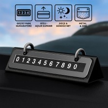 Nzm Store Premıum Gizlenebilir Araç Park Telefon Numaratörü Geçici Park Numaratör Plakalık Araç Geçici Park Için Telefon Numaratörü