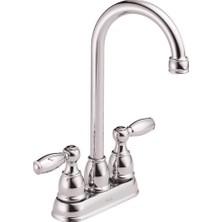 Nzm Store Faucet B28911LF Temeller Iki Saplı Bar/hazırlık Musluk, Krom
