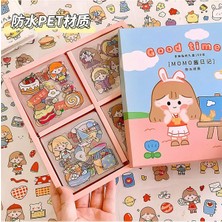 Nzm Store Good Time Temalı 100 Yaprak 4 Bölmeli Sticker Seti • Bullet Journal