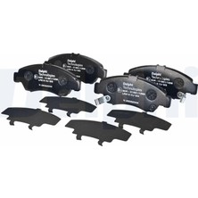 Nzm Store Fren Balatası Ön Honda Civic V 1.5/1.6 91-95, Civic Vı 1.4 95-01, Jazz Iı 1.2/1.3 02-08, Logo 1.3 99-02 LP810