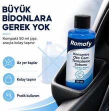 Nzm Store Konsantre Oto Cam Suyu Pratik Tek Kullanımlık Silecek Suyu (50ML)