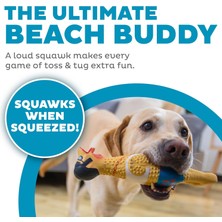 Nzm Store Petstages 69501M Earl - Lateks Tavuk - Squeaker ile Köpek Oyuncak - L, Çok Renkli, 1 Adet