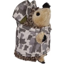 Nzm Store Super Army Heggie Yumuşak Kirpi Köpek Oyuncağı, Dayanıklı, Fırlatma ve Kovalama Için Ideal, Komik Hırıltı Sesi, Tüm Boy Köpekler Için