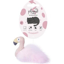 Nzm Store Plume Flamingo Catnipli Kedi Oyuncağı Pembe
