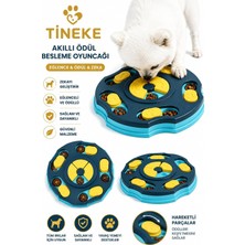 Nzm Store Tineke Orbit Köpek Oyuncağı Mama Bulmaca Yavaş Besleyici Köpek Gıda Dağıtıcı Yavaş Yeme Mavi