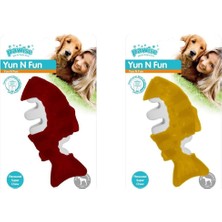 Nzm Store Yum N Fun Balık Aromalı Çiğneme Köpek Oyuncağı 12,5 cm
