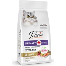 Nzm Store Az Tahıllı 2 kg Sterilised Somonlu Kısırlaştırılmış Hypoallergenic Kedi Maması