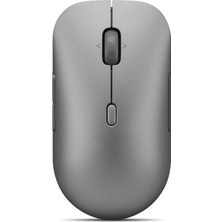 Nzm Store Kablosuz Çok Modlu Pro Plus Fare 6050 - Luna Grey, USB Alıcılı Bluetooth 5.3 ve 2.4 Ghz Kablosuz Fare, 4 Yönlü Kaydırma, 6 Düğme, 4000'E Kadar Dpı