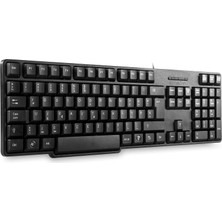 Nzm Store KB-517U Siyah USB F Standart Klavye