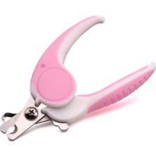 Nzm Store Çelik Uçlu Pembe Kedi Köpek Büyük Tırnak Makası CIN310PM