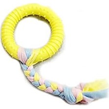 Nzm Store Puppy Sarı Halka Diş Kaşıma Oyuncağı 19CM