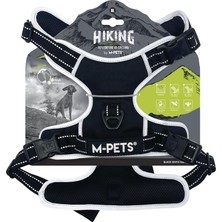 Nzm Store Hiking Reflektörlü Soft Sırt Tasması Siyah (Xl)