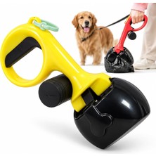 Nzm Store Sogud Köpek Dışkı Toplama Aparatı - Kaka Toplama Küreği - Evcil Hayvan Atık Temizleme Kepçesi - Entegre Poşet Hazneli - Ergonomik Saplı - Taşınabilir - Stok Durumuna Göre Renk Gönderilir