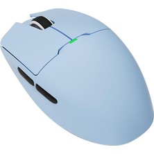 Nzm Store GM80 Pro Mavi Kablosuz Gaming Mouse - 26000 Dpı, Ultra Hafif 48G, PAW3395 Sensör, 3 Modlu Bağlantı