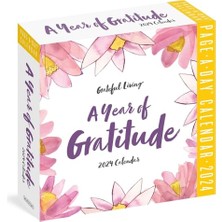 Nzm Store Year Of Gratitude Page-A-Day Calendar 2024: Wake Up Grateful