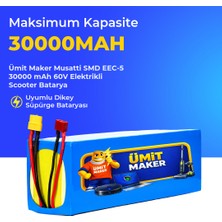 Ümit Maker Musatti Smd Eec-5 30000 Mah 60V Elektrikli Scooter Batarya