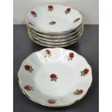 Porland Porselen 6'lı Gülyaldız Çay Tabak 8690110801243