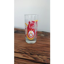 Hureggo Nostaljik Cola Turka Galatasaray Aslanlı Meşrubat Bardağı - Dönem Ürünü
