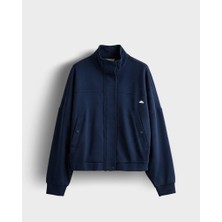 Ellesse 6WF1022-NV Kadın Fermuarlı Sweat Lacivert