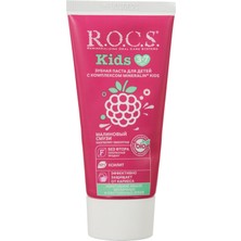 R.o.c.s. Kids 3-7 Yaş Ahududu Smoothie Tadında Florürsüz Diş Macunu 45G
