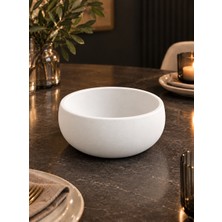 Betonmall Dekoratif Yuvarlak Sunum Kasesi 14 cm Modern Tasarım Çok Amaçlı Sofra Servis Kasesi Tekli