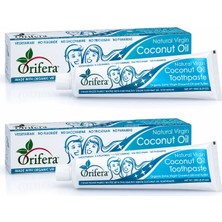 Orifera Hindistan Cevizi Yağlı Florürsüz Diş Macunu 2 x 150 G