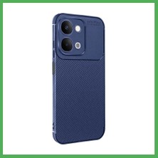 Astraltech Vivo Y31D Auto Focus Karbon Kapak - Lacivert Bezoss