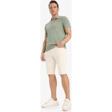 DeFacto Slim Fit Jean Bermuda Şort B0380AX25SM