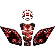 Gogo Premium Cf Moto 250 Sr 2020 - 2025 Uyumlu Tank Pad Set 014