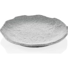 Külsan Gastro Boutique Norma Tabak Ø 28 cm - Gri Granit (16'li Paket)