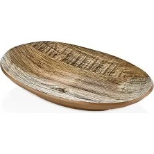 Külsan Gastro Boutique Sierra Terra Elips Tabak 23X14,5CM (42'li Paket)