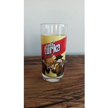 Hureggo Nostaljik Cola Turka Yahşi Batı Filmi Promosyon Cam Bardak - 13.5 cm