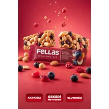 Fellas Kırmızı Meyveli Kuruyemiş Bar (30 g) x 12 Adet