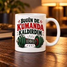 Ulu Pazarlama Evde Spor Tasarımlı Porselen Kupa - Model 819