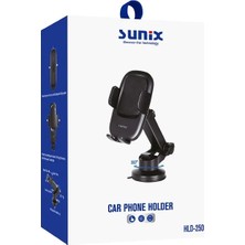 Sunix HLD-250 360 Dönebilen Vantuzlu Araç Içi Telefon Tutucu