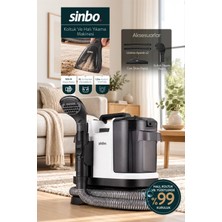 Sinbo SCC-7610 Koltuk Halı ve Oto Döşeme Yıkama Makinesi 500W Çift Hazneli Leke Temizleyici