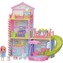 Dede Lola'nın Tatil Evi Kaydıraklı - Aksesuarlı Oyuncak Ev Seti 3+ // Lola's Holiday House with Slide