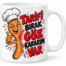 Ren.ga.renk Aşçı Sezgisi Tasarımlı Porselen Kupa - Model 820 Rengaren