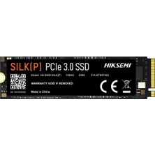Hiksemi Sılk(P) 1tb M.2 2280 Pcıe 3.0 Nvme SSD 2450MB/S Okuma 2450MB/S Yazma