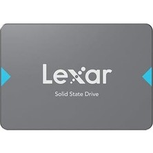 Lexar NQ100 256GB 2,5 Inç Sata Iıı SSD - 550MB/S'YE Kadar Okuma Hızı, Dizüstü ve Masaüstü Için Dahili Katı Hal Sürücüsü