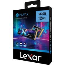 Lexar Play x 512GB Gen4 7200/4500/SN Nvme Pcıe M.2 SSD (LNMPLYX512G-RNNNG)