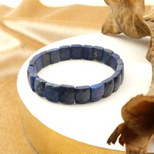 Zaa Lapis Lazuli Doğal Taş Faset Kesim Bileklik
